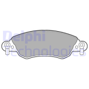 OEM BRAKE PAD AXLE SET LP1656