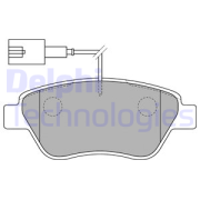 OEM BRAKE PAD AXLE SET LP1722