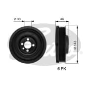 OEM PULLEY ASSY TVD1040