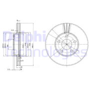 OEM BRAKE DISC (DOUBLE PACK) BG3199