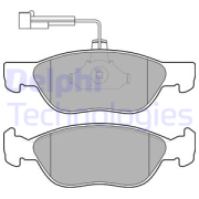 OEM BRAKE PAD AXLE SET LP1586