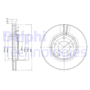 OEM BRAKE DISC (DOUBLE PACK) BG3383