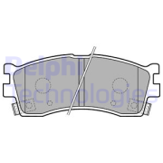 OEM BRAKE PAD AXLE SET LP1702