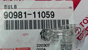 OEM BULB 9098111059