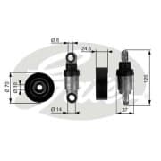 OEM TENSIONER ASSY, PULLEY T38242