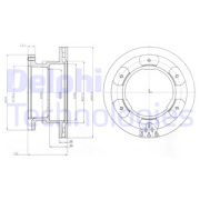 OEM BRAKE DISC (SINGLE PACK) BG9069