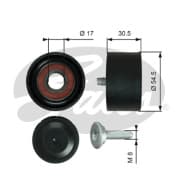 OEM TENSIONER ASSY, PULLEY T36375