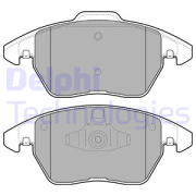 OEM BRAKE PAD AXLE SET LP1898