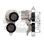 OEM TENSIONER ASSY, PULLEY T39026