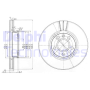 OEM BRAKE DISC (DOUBLE PACK) BG3696