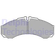 OEM BRAKE PAD AXLE SET LP1616