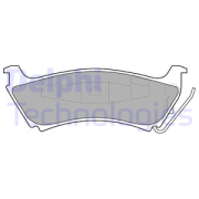 OEM BRAKE PAD RR W163 LP1501