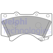 OEM BRAKE PAD AXLE SET LP2134