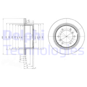 OEM BRAKE DISC (DOUBLE PACK) BG3105