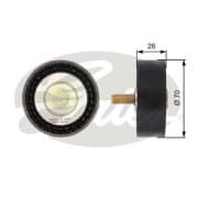 OEM TENSIONER ASSY, PULLEY T36296