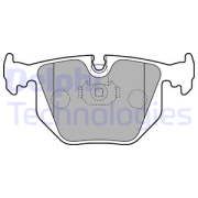 OEM Brake Pad Set, disc brake LP1803