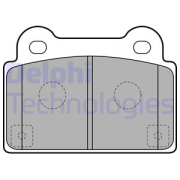 OEM BRAKE PAD AXLE SET LP2177