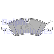 OEM Brake Pad Set, disc brake LP1605