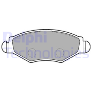 OEM BRAKE PAD AXLE SET LP1699