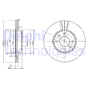 OEM BRAKE DISC (DOUBLE PACK) BG2693