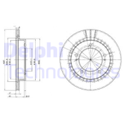 OEM BRAKE DISC (DOUBLE PACK) BG3158